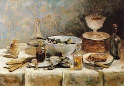 Edouard Vuillard Still Life with Salad Greens Norge oil painting art